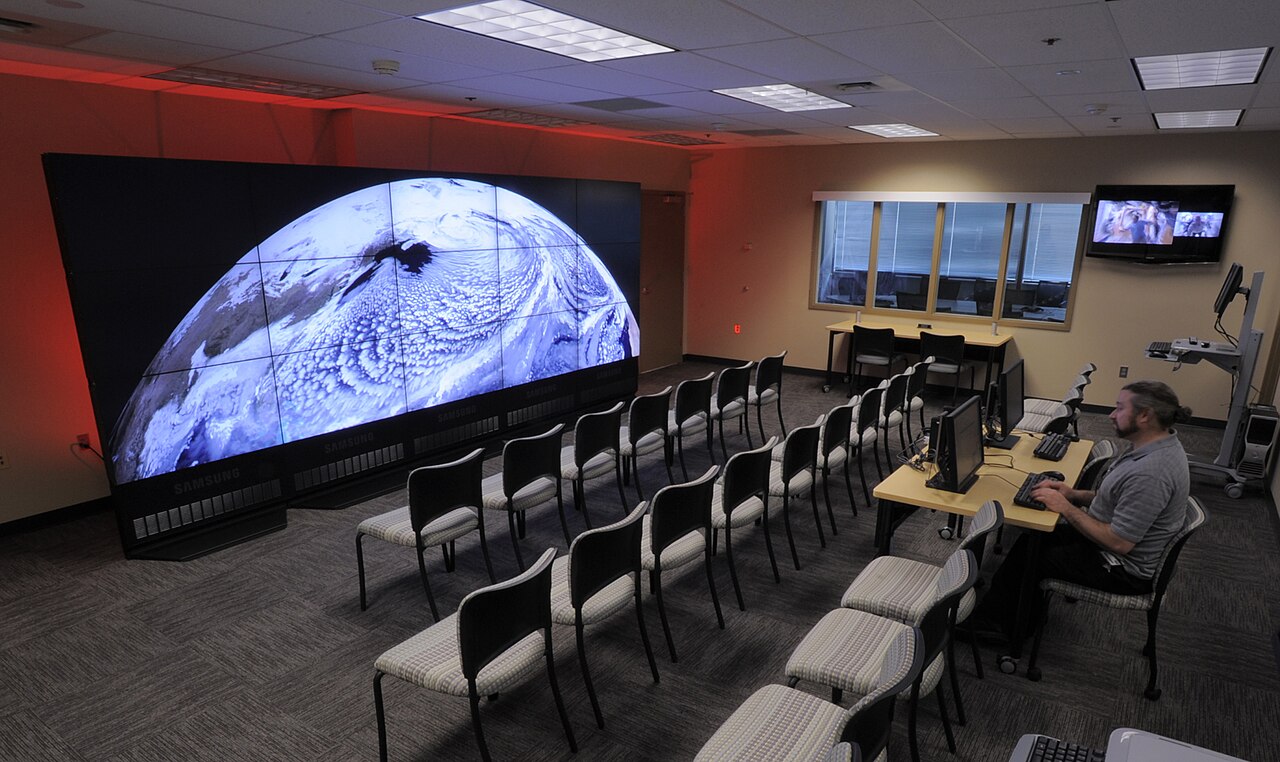 Salle de datavisualisation