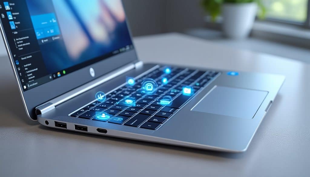 PC portable IA HP OmniBook 7 17-DC0000NF : specs et connectique